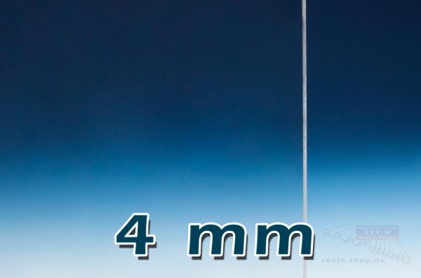 Kostenfreier Wunschzuschnitt 4 mm Acrylglas XT klar 49,99€/m² 