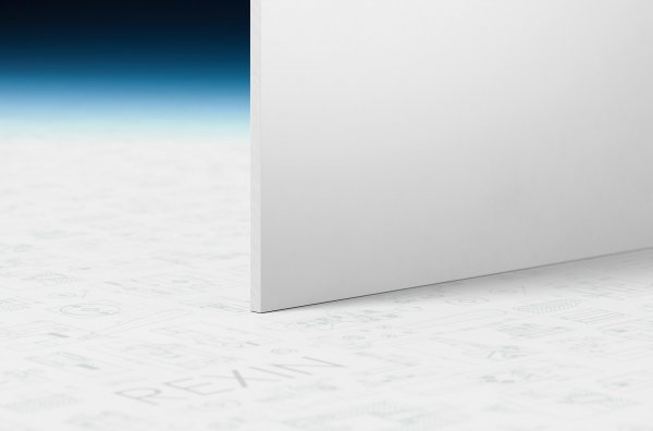 Hart-PVC Platte 2m x 1m, weiß