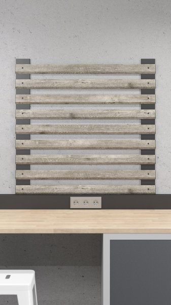 REXOtool® French Cleat Werkzeugwand, Treibholz