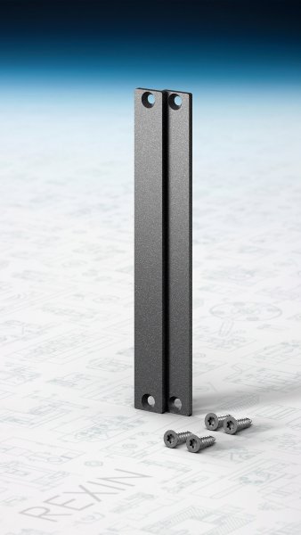 REXOboard® Alu-Endkappen-Set, 150mm, anthrazit