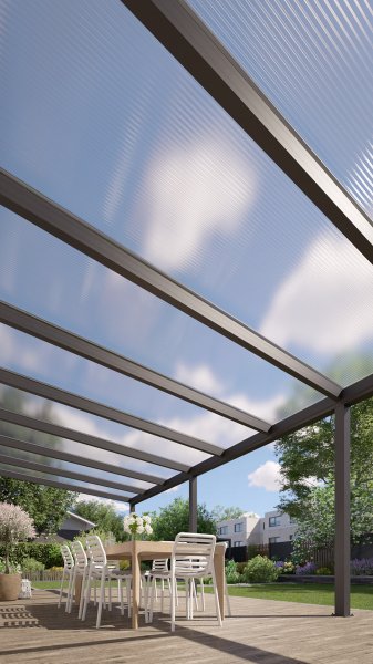 REXOpremium® Alu Terrassenüberdachung 9m x 3,5m