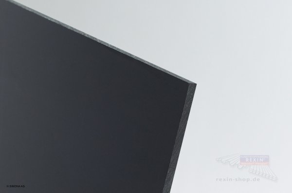 PE-HD Platte 2m x 1m, schwarz