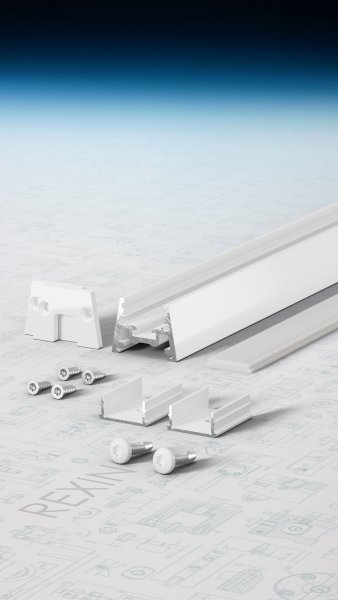 REXOlight® "Stripe" LED-Sparrenleiste, weiß