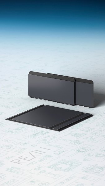 REXOdrop® Alu-Rinnenverbinder für Kastenrinnen