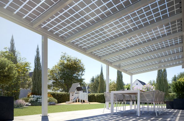 REXOsolar Photovoltaik-Bausatz 10m x 3,5m