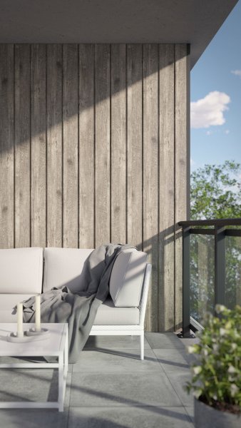 REXOpanel® Alu-Wandverkleidung 16mm, Holzdekor Treibholz