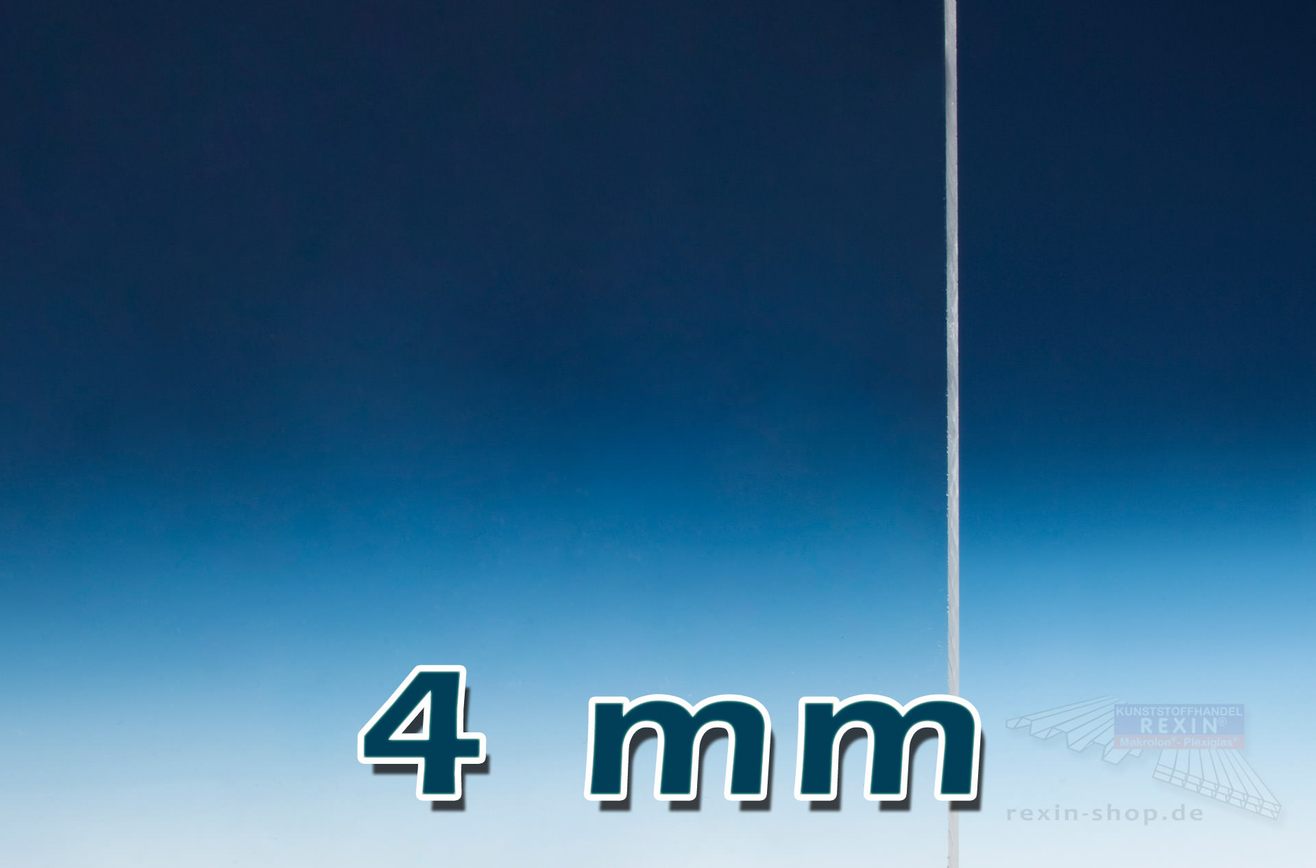 4mm XT 40 x 32 cm Acryl-Zuschnitt/Plexiglas-Platte transparent