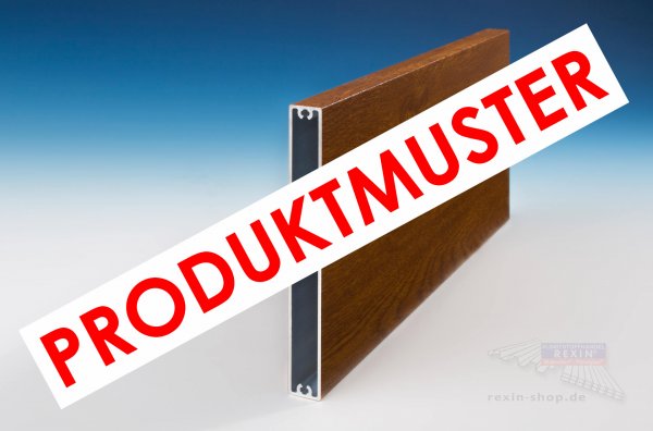 REXOboard® Alu-Balkonbretter 150mm, Golden Oak Holzdekor MUSTER