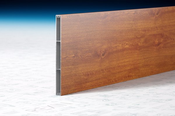 REXOboard® Alu-Balkonbretter 200mm, Golden Oak Holzdekor