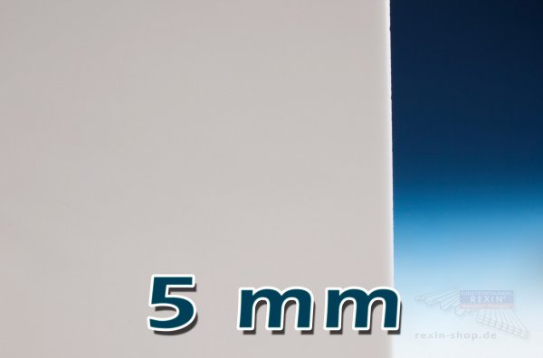 PLEXIGLAS® XT Massivplatte, 5mm, opal