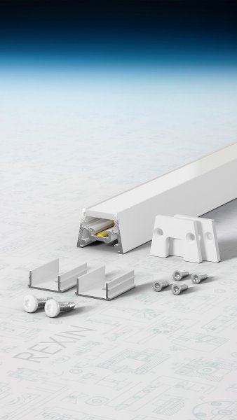 REXOlight® "Stripe" LED-Sparrenleisten-Sets, 2,50m, weiß