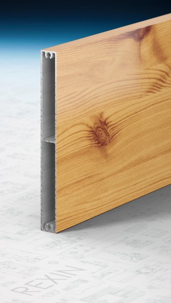 REXOboard® Alu-Balkonbretter 150mm, Fichte Holzdekor