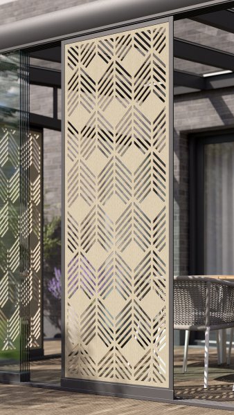 REXOslide® Schattenpaneel, 'Chevron'