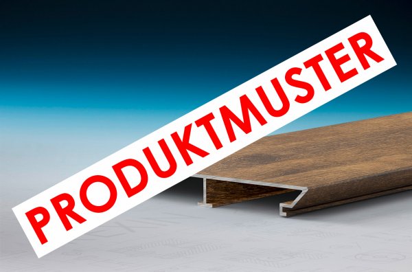 REXOpanel Alu Rhombus-Fassadenprofil 16mm, Holzdekor Treibholz MUSTER