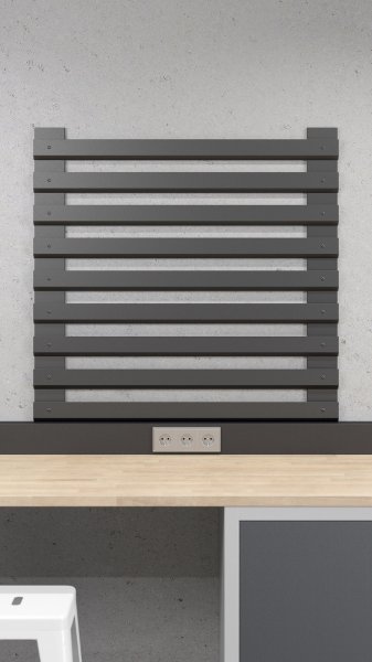 REXOtool® French Cleat Werkzeugwand, anthrazit