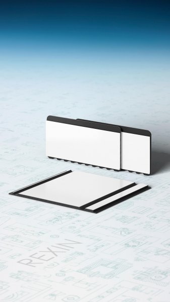 REXOdrop® Alu-Rinnenverbinder für Kastenrinnen, weiß