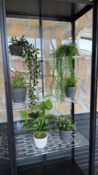 REXOsvea® Regalboden für Milsbo Pflanzenvitrine, 'U-Form'