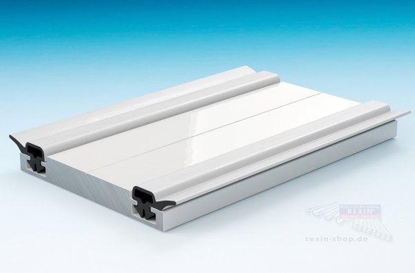 REXOpremium Alu-Querlattung für VSG, weiß